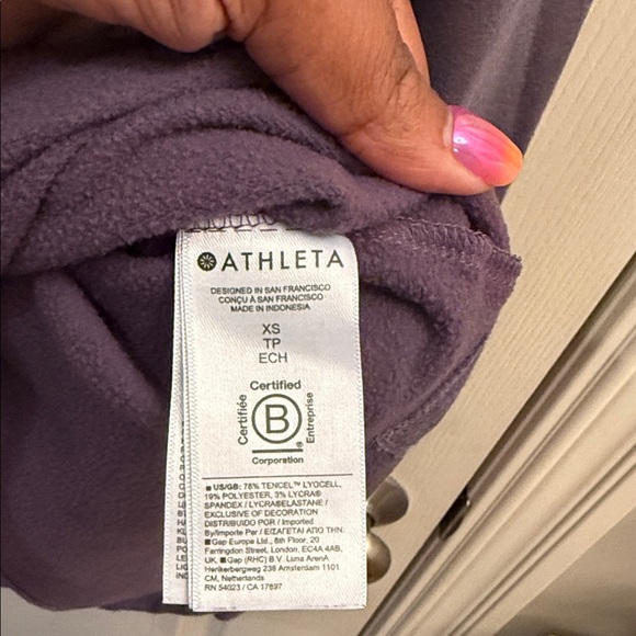 Athleta Women's Coaster Luxe recovery Sweatshirt. Size XS - Picture 5 of 8